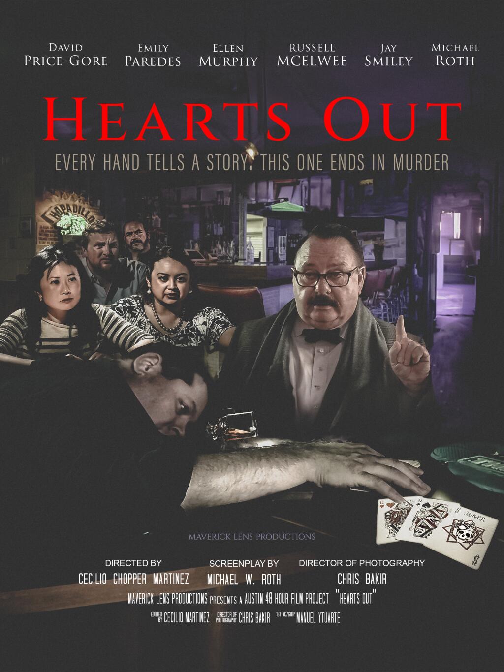 Filmposter for Hearts Out